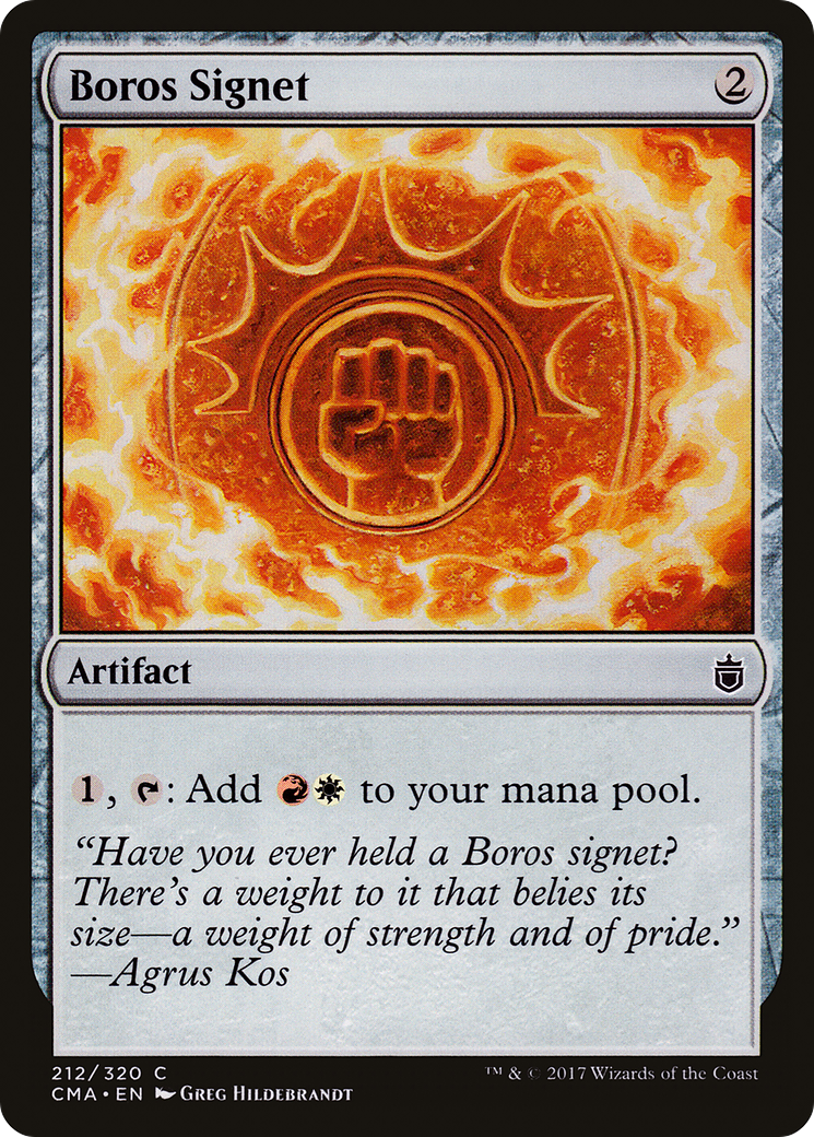 Boros Signet (212) - Commander Anthology