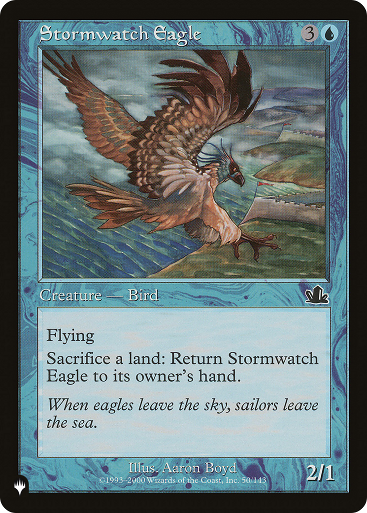 Stormwatch Eagle [The List] | Silver Goblin