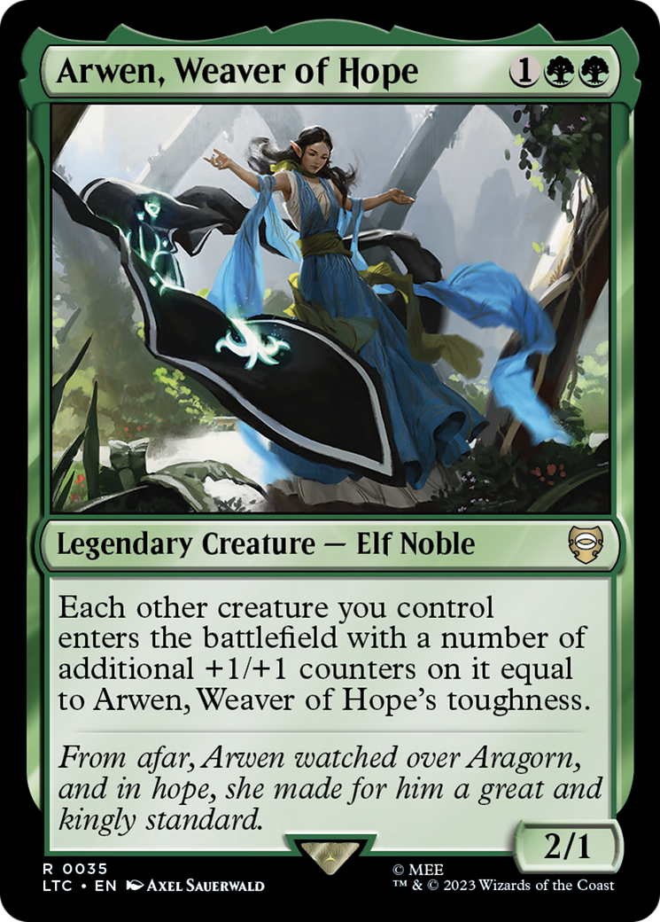 Arwen, Weaver of Hope (035) - Tales of Middle-earth Commander