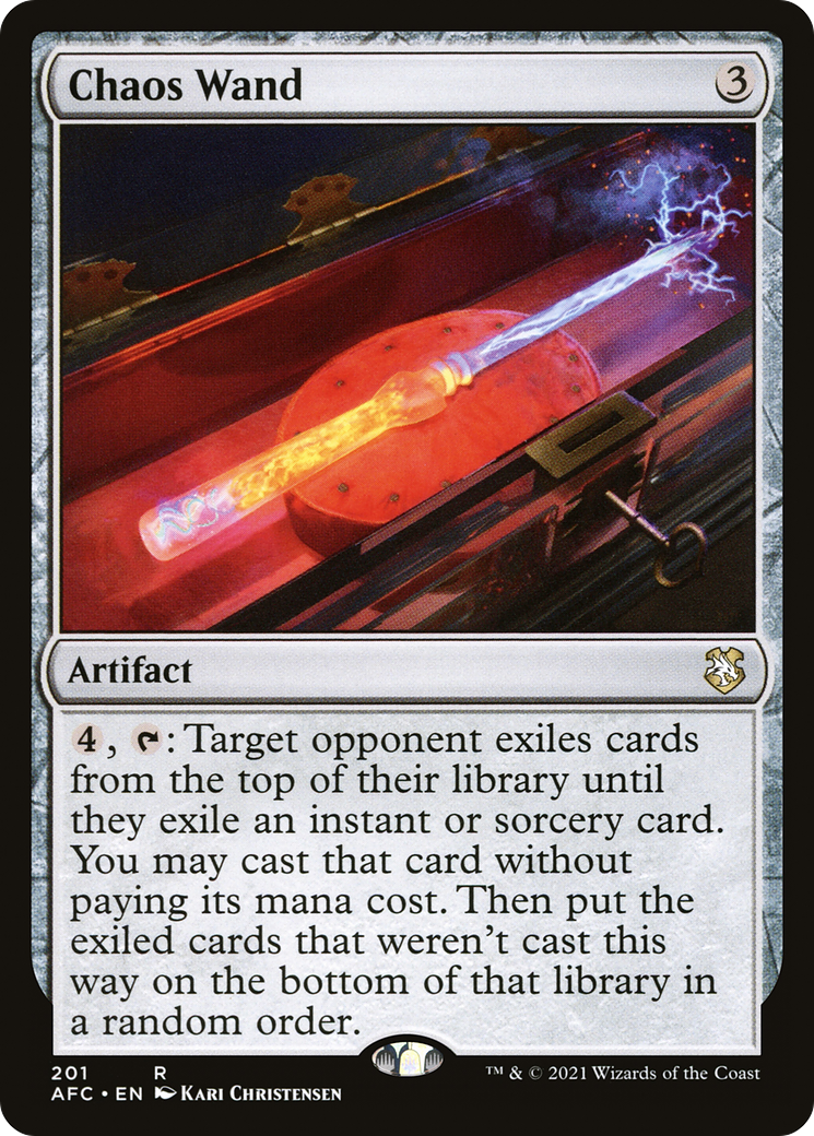 Chaos Wand (201) - Forgotten Realms Commander