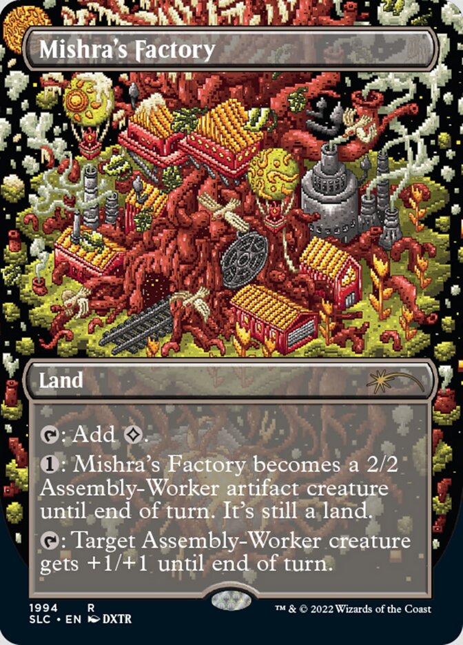 Mishra's Factory (Borderless) [Secret Lair 30th Anniversary Countdown Kit] | Silver Goblin