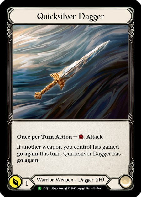 Quicksilver Dagger [LGS112] (Dynasty)  Cold Foil | Silver Goblin