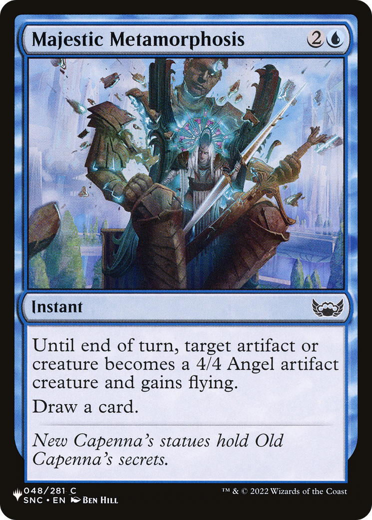 Majestic Metamorphosis (SNC-48) - The List
