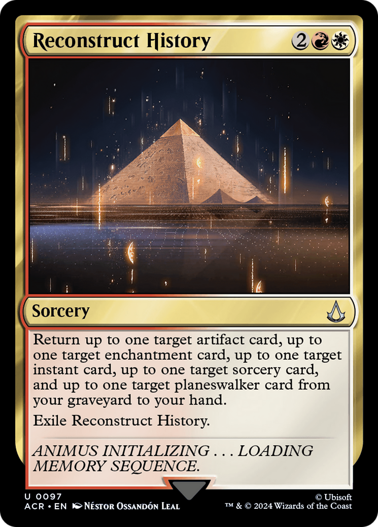 Reconstruct History (097) Foil - Assassin's Creed