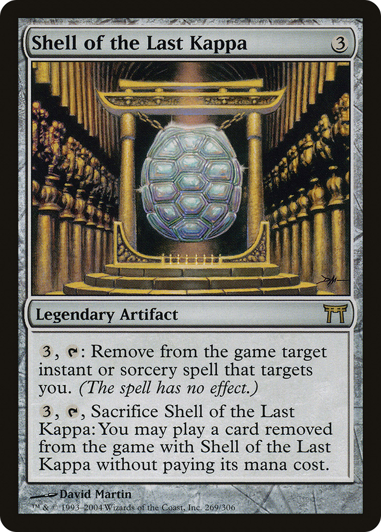 Shell of the Last Kappa (269) Foil - Champions of Kamigawa