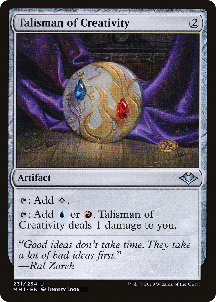 Talisman of Creativity (231) Foil - Modern Horizons
