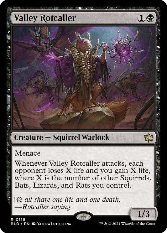 Valley Rotcaller [Bloomburrow] Foil