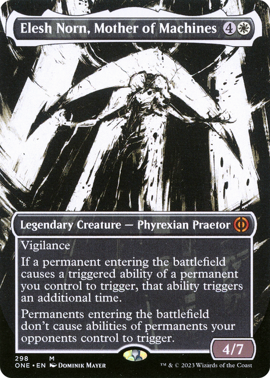Elesh Norn, Mother of Machines (Showcase) (298) - Phyrexia: All Will Be One