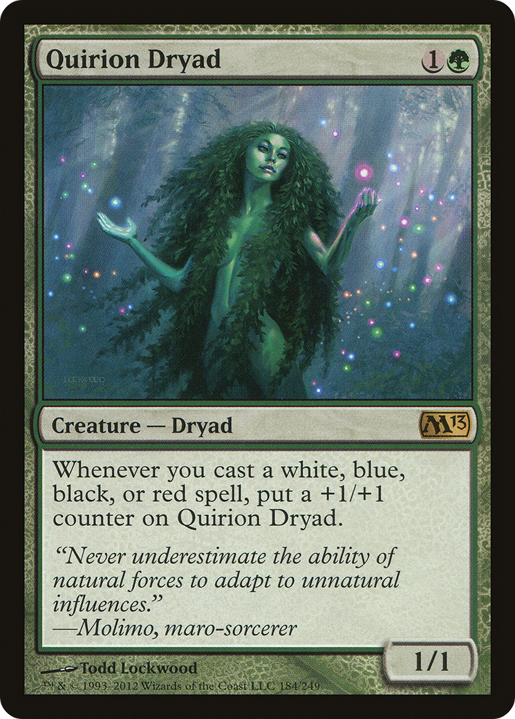 Quirion Dryad (184) - Magic 2013