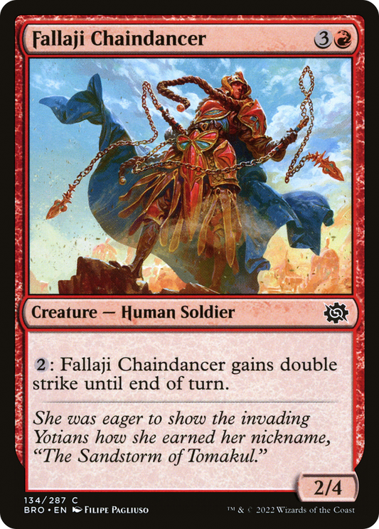Fallaji Chaindancer [The Brothers' War] Foil