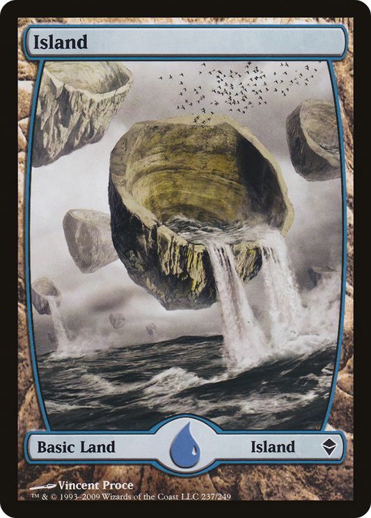 Island (237) [Zendikar] Foil