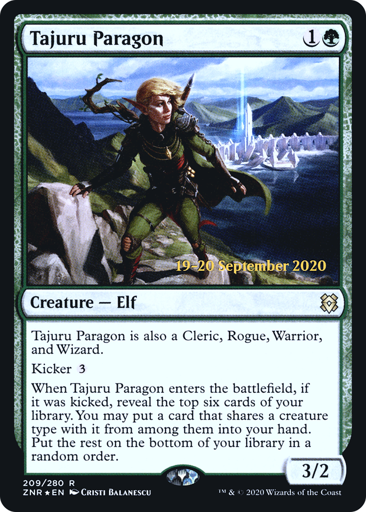 Tajuru Paragon (209) Foil - Zendikar Rising Promos