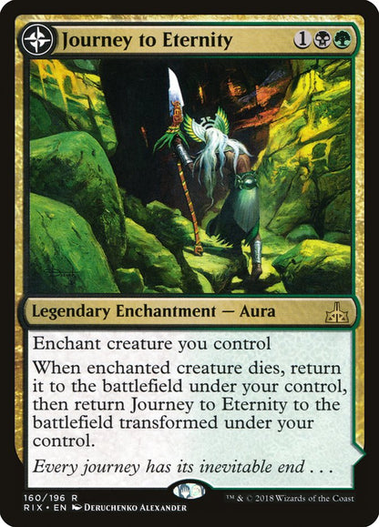 Journey to Eternity // Atzal, Cave of Eternity (160) Foil - Rivals of Ixalan