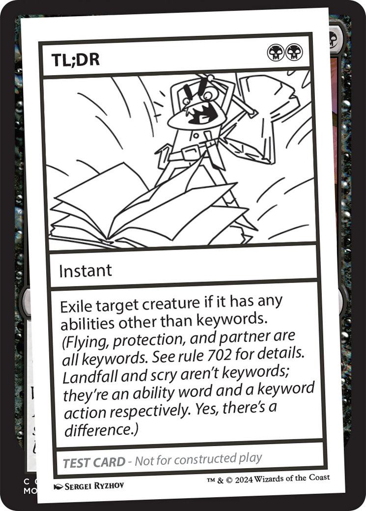 TL;DR [Mystery Booster 2 Playtest Cards] | Silver Goblin