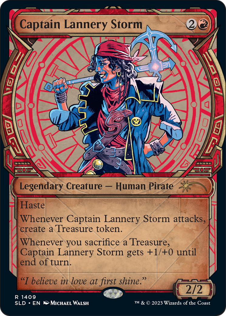 Captain Lannery Storm [Secret Lair Drop Series] | Silver Goblin