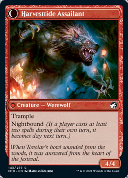 Harvesttide Infiltrator (143) Foil - Innistrad: Midnight Hunt