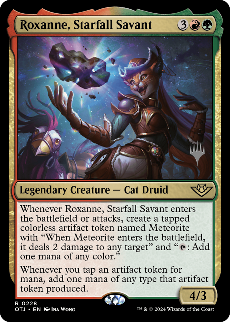 Roxanne, Starfall Savant (228) - Outlaws of Thunder Junction Promos