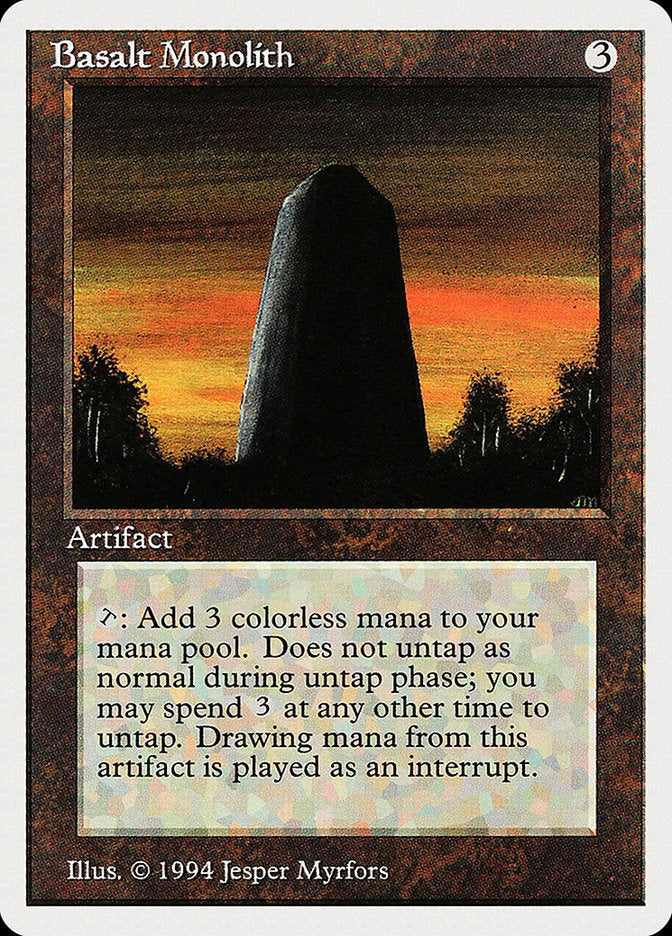 Basalt Monolith [Summer Magic / Edgar] | Silver Goblin