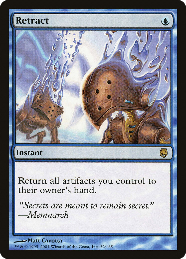 Retract (032) Foil - Darksteel