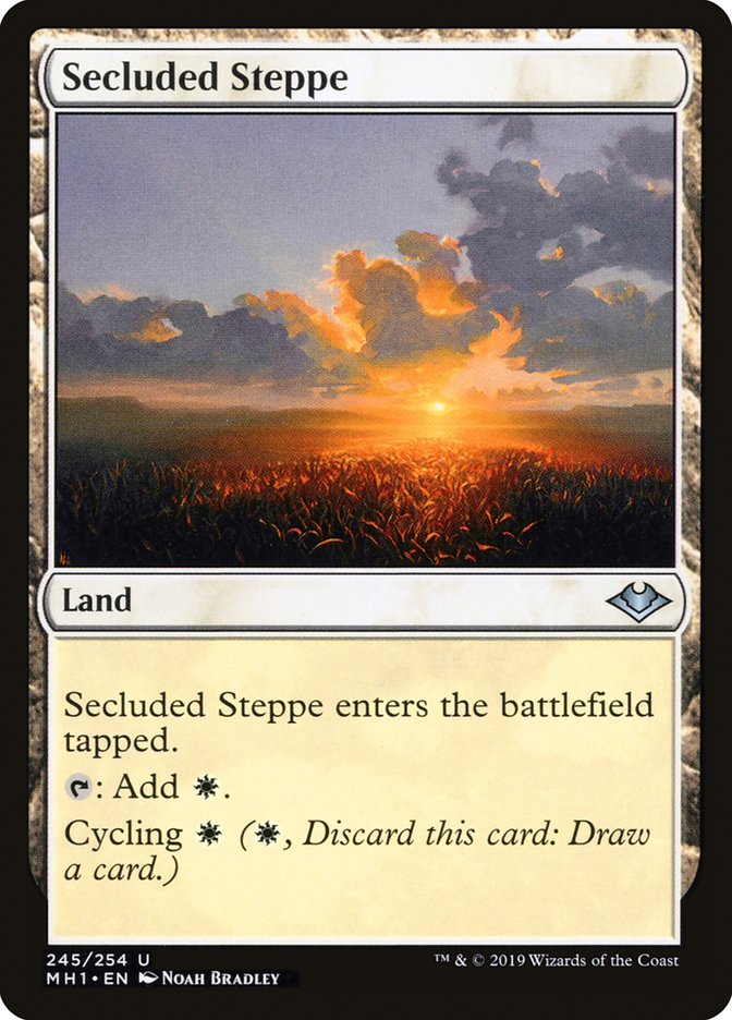 Secluded Steppe [Modern Horizons] | Silver Goblin