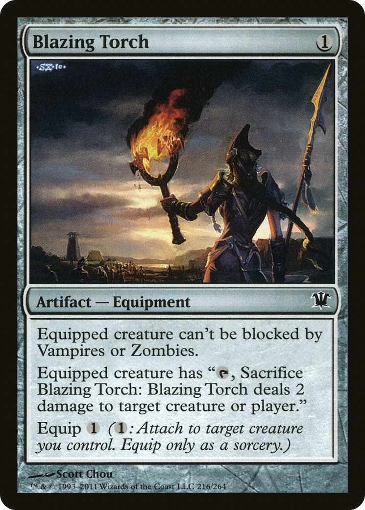 Blazing Torch (216) - Innistrad