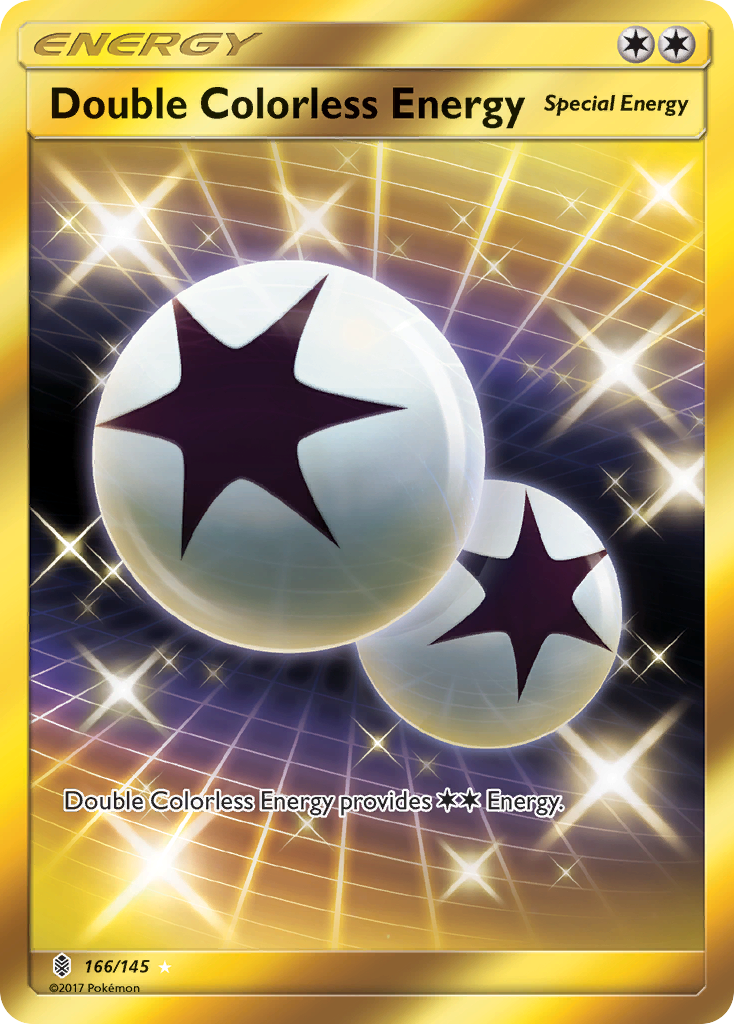 Double Colorless Energy (166/145) [Sun & Moon: Guardians Rising] | Silver Goblin