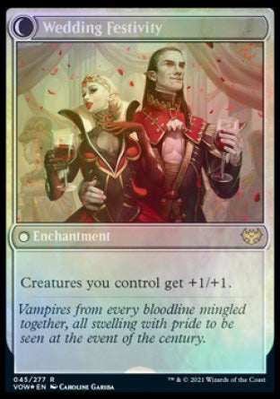 Wedding Announcement // Wedding Festivity [Innistrad: Crimson Vow Prerelease Promos] | Silver Goblin