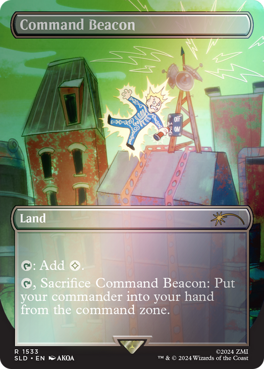 Command Beacon (1533★) Foil - Secret Lair Drop