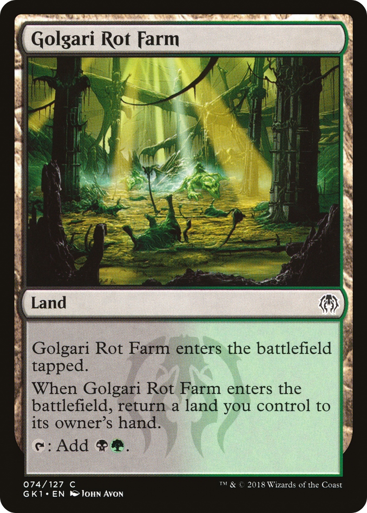 Golgari Rot Farm (074) - GRN Guild Kit