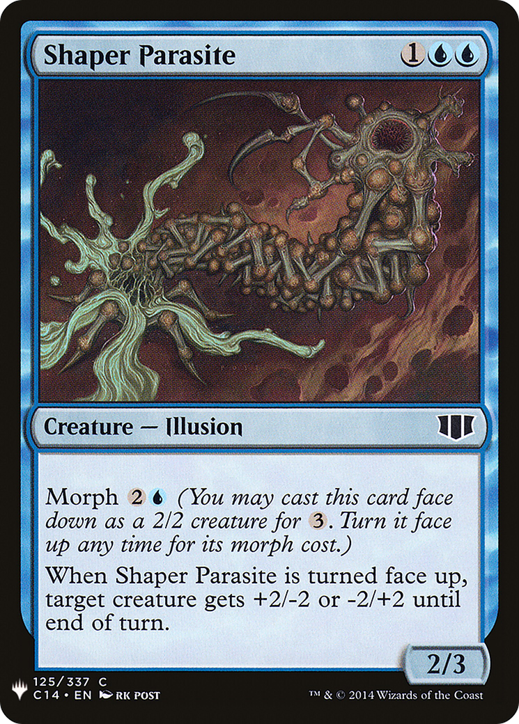 Shaper Parasite (C14-125) - The List