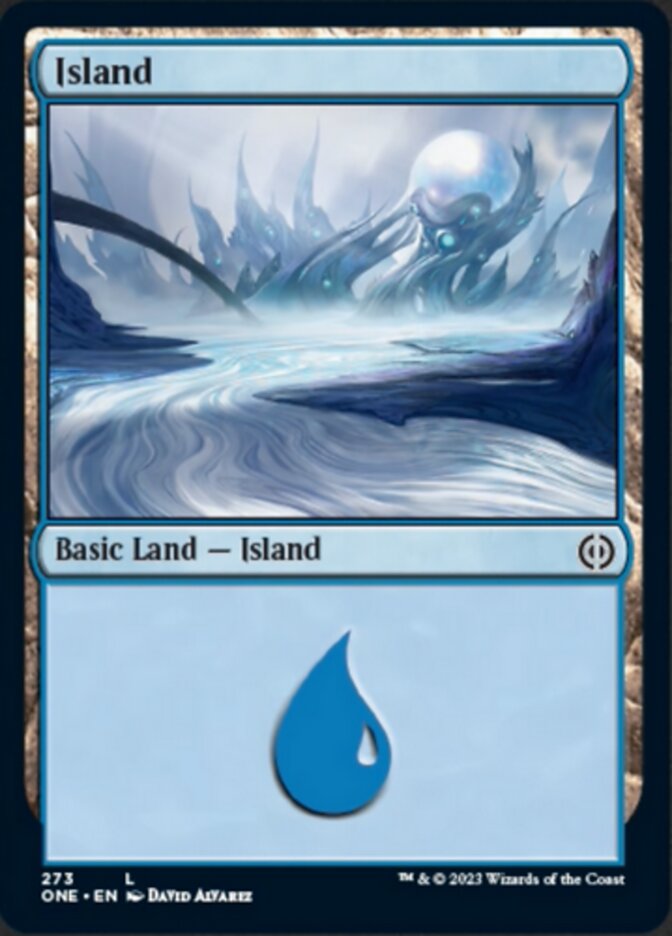 Island (273) [Phyrexia: All Will Be One] | Silver Goblin