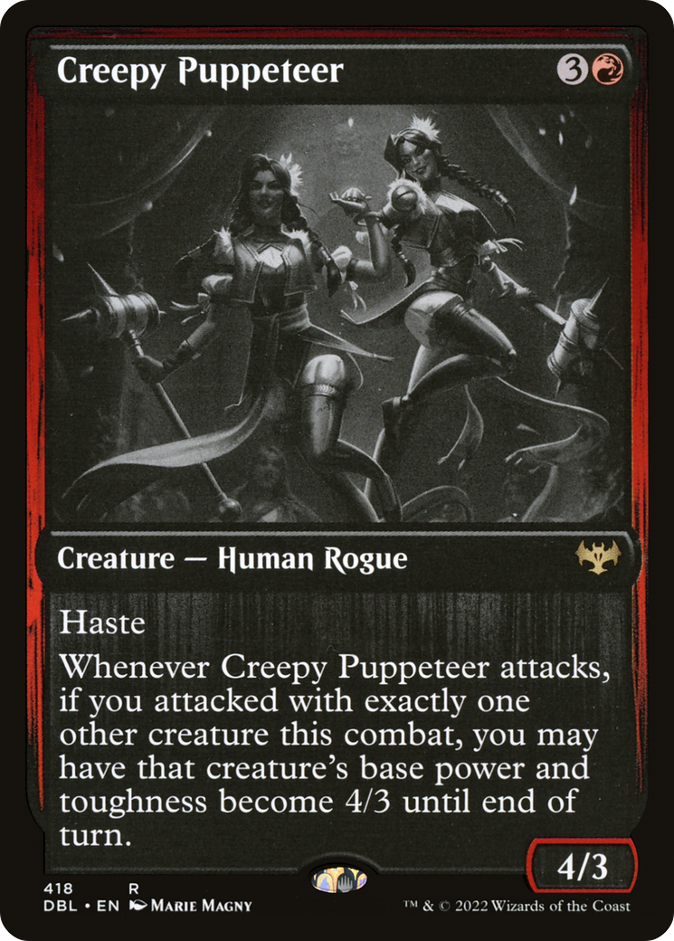 Creepy Puppeteer (418) Foil - Innistrad: Double Feature