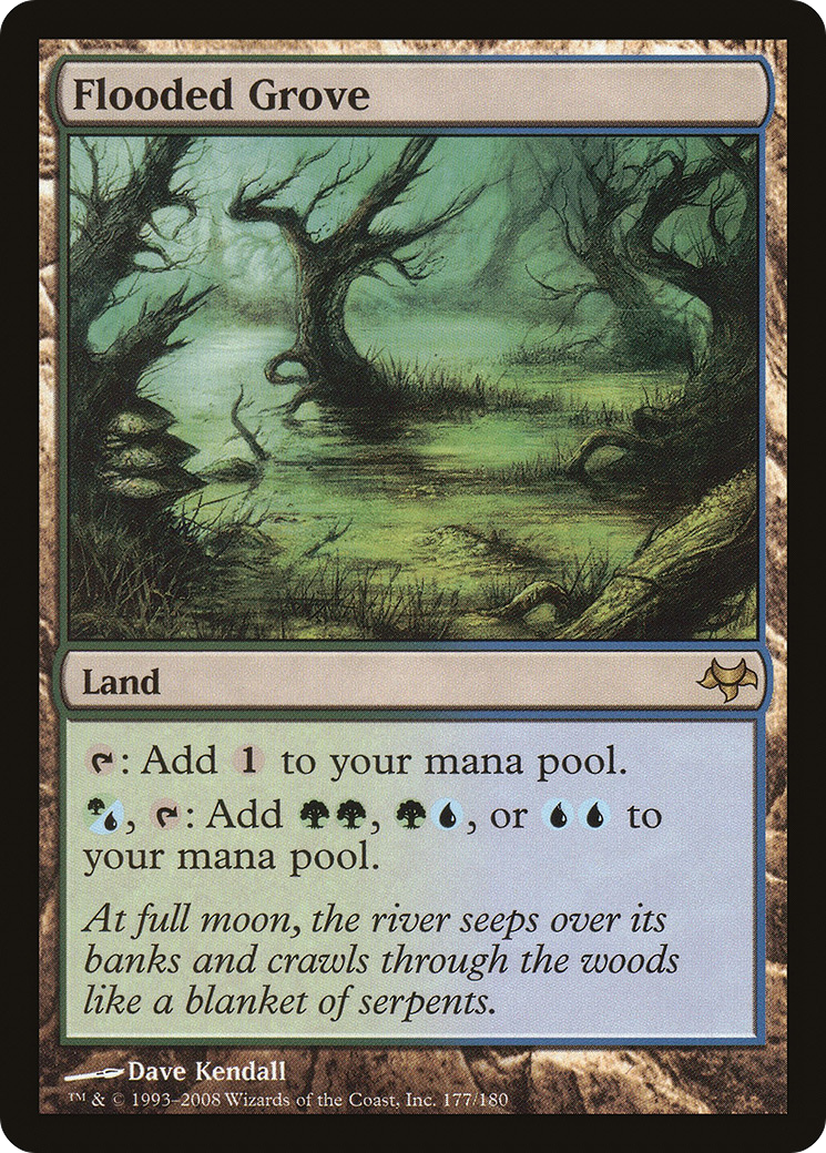 Flooded Grove (177) Foil - Eventide