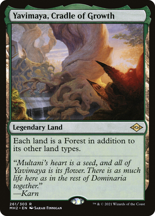 Yavimaya, Cradle of Growth [Modern Horizons 2] Foil