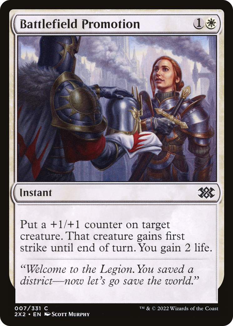 Battlefield Promotion (007) Foil - Double Masters 2022