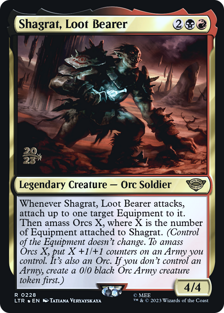Shagrat, Loot Bearer (228s) Foil - Tales of Middle-earth Promos