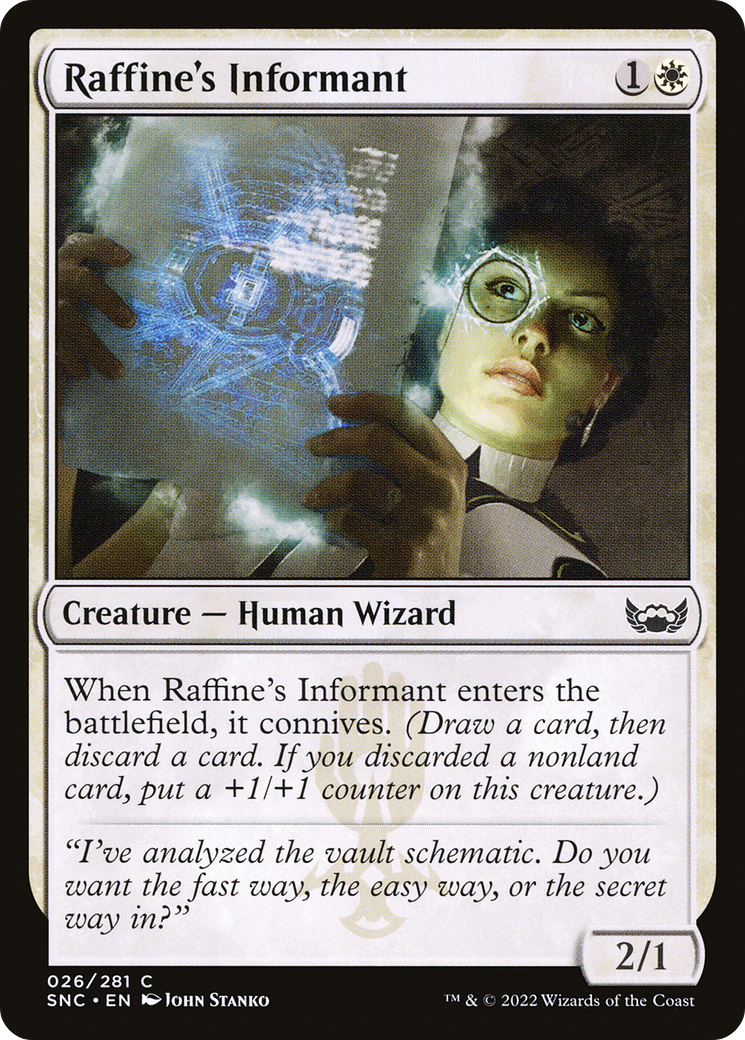 Raffine's Informant (026) Foil - Streets of New Capenna