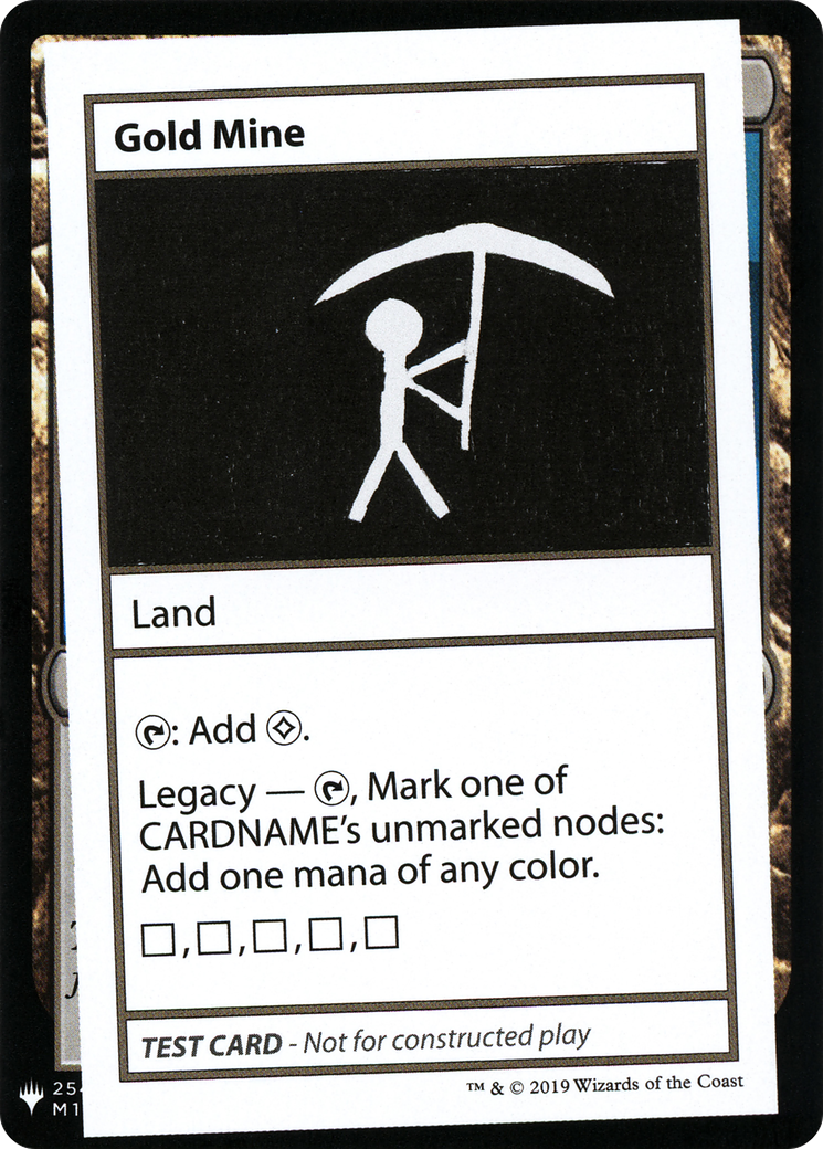 Gold Mine (116) - Mystery Booster Playtest Cards 2019