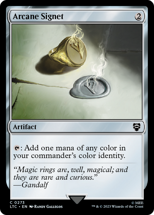 Arcane Signet (273) - Tales of Middle-earth Commander