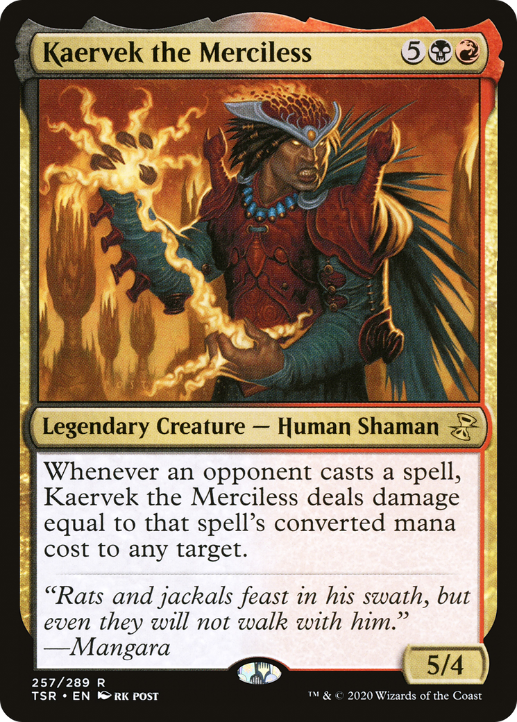 Kaervek the Merciless (257) - Time Spiral Remastered