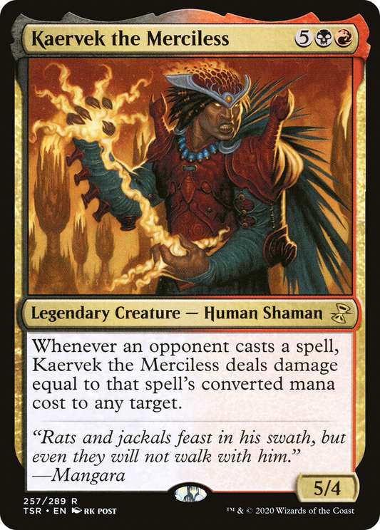 Kaervek the Merciless (257) - Time Spiral Remastered