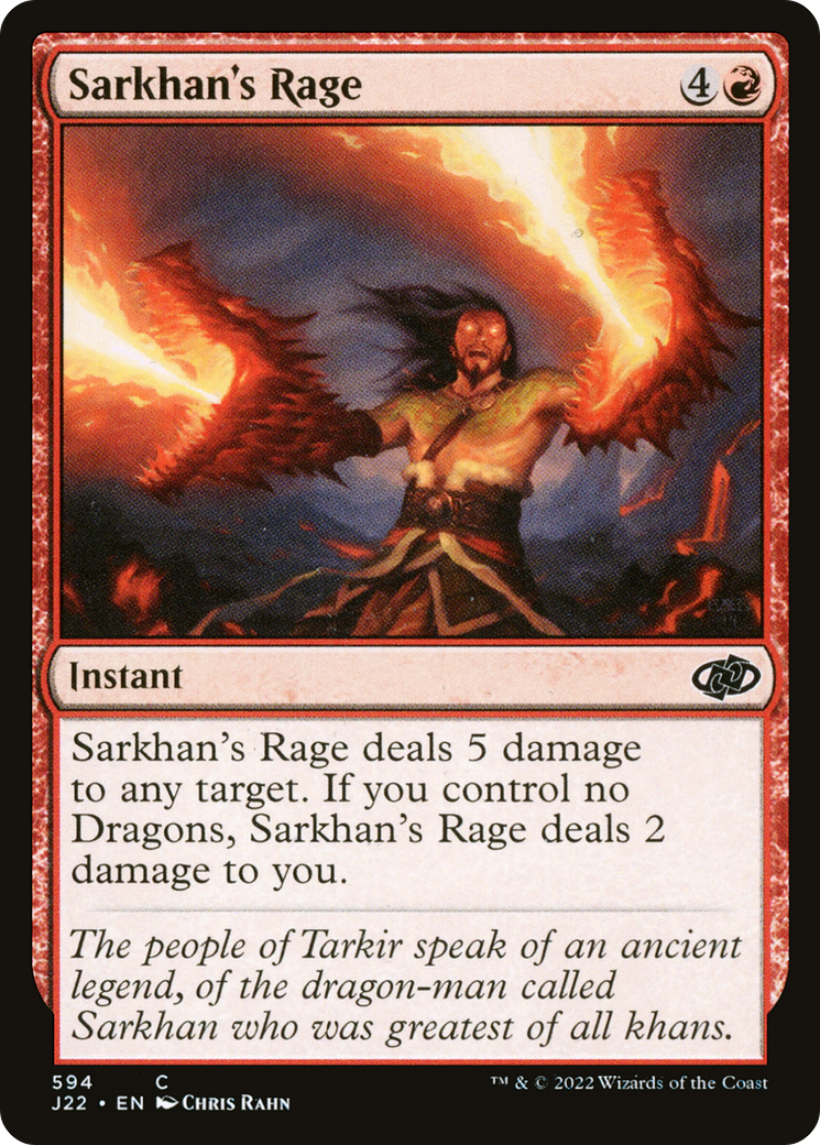 Sarkhan's Rage (594) - Jumpstart 2022
