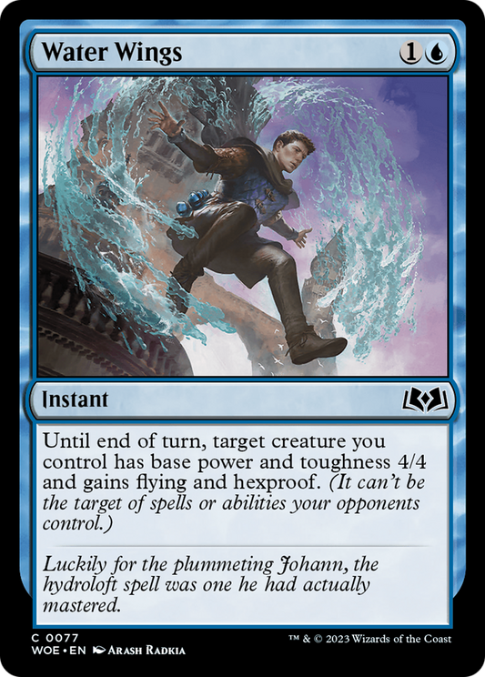 Water Wings (077) Foil - Wilds of Eldraine
