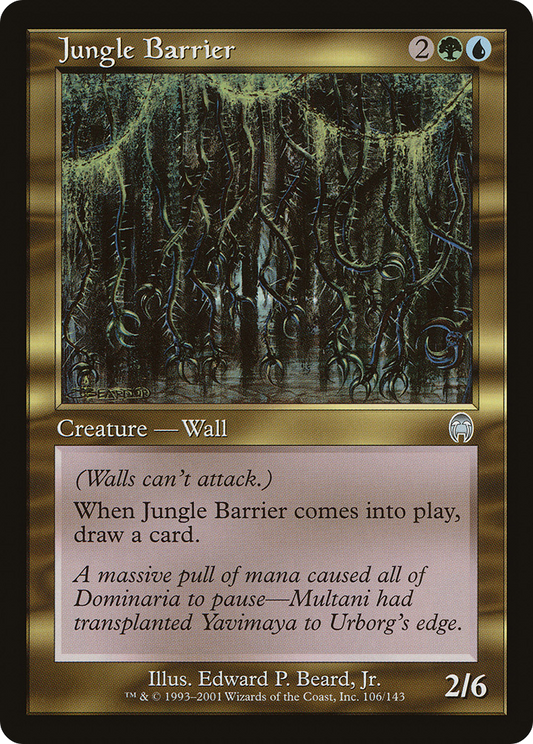 Jungle Barrier [Apocalypse] Foil