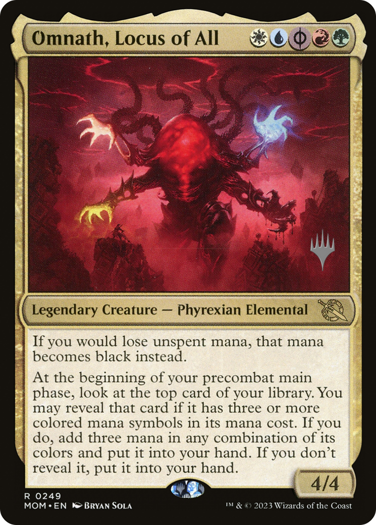 Omnath, Locus of All (249) Foil - March of the Machine Promos