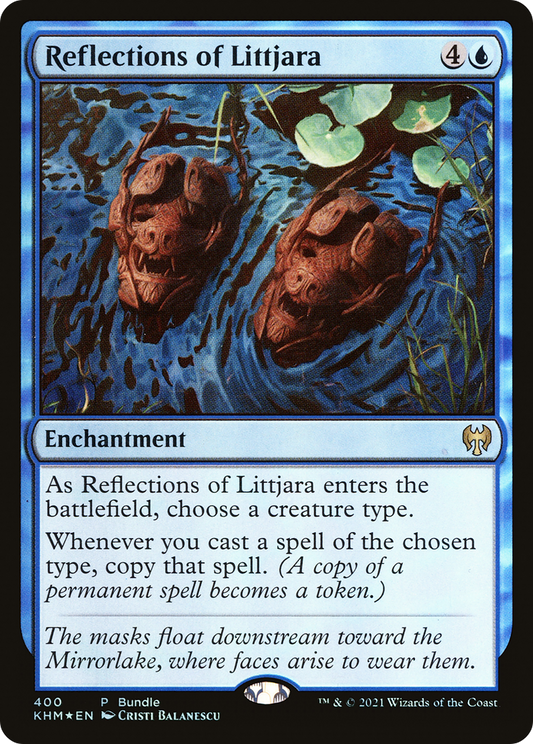 Reflections of Littjara (KHM Bundle) (400) Foil - Kaldheim