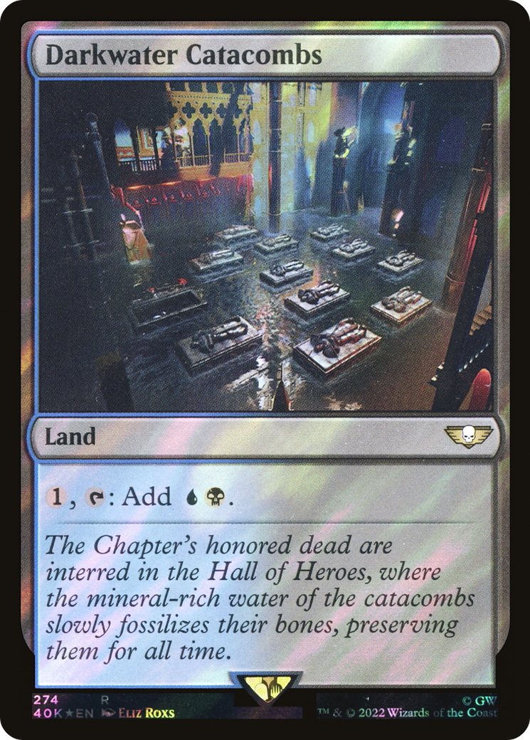 Darkwater Catacombs (274) Surge Foil - Warhammer 40,000 Commander