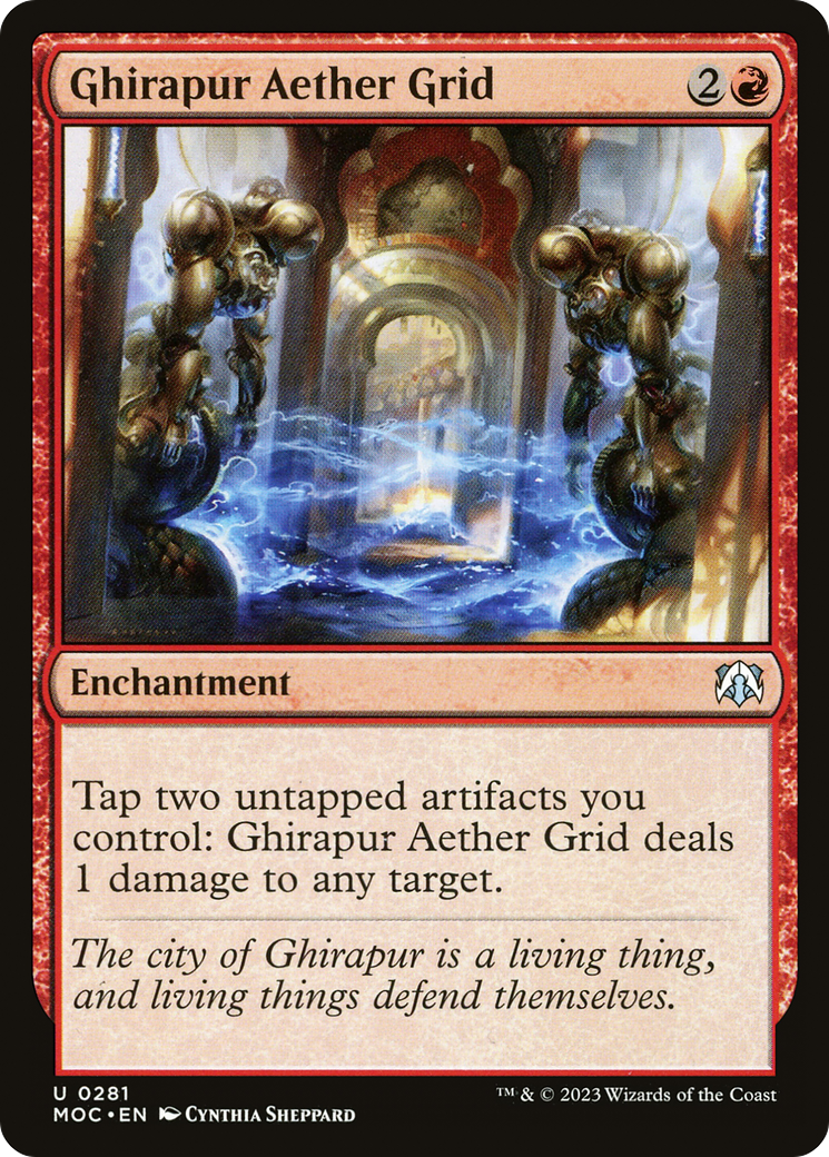 Ghirapur Aether Grid (281) - March of the Machine Commander