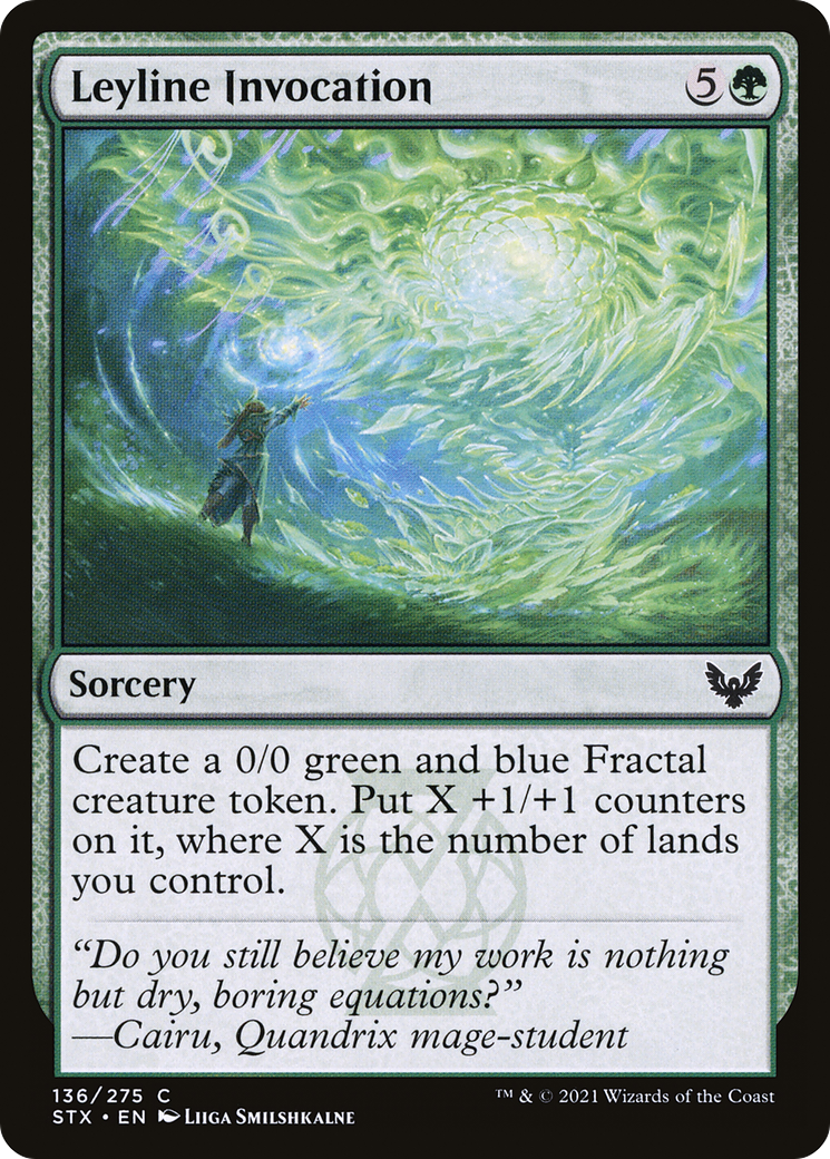 Leyline Invocation (136) - Strixhaven: School of Mages