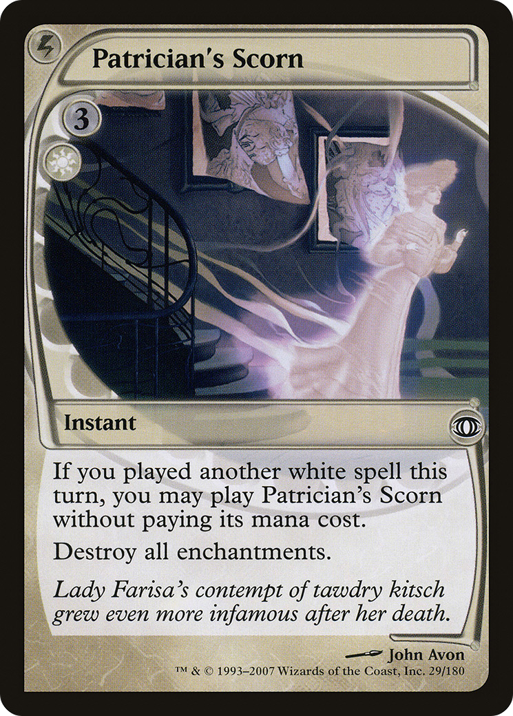 Patrician's Scorn (029) - Future Sight
